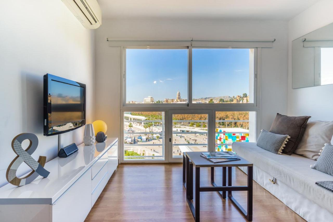 Ferienwohnung Lu&Cia Malaga Skyline Exterior foto