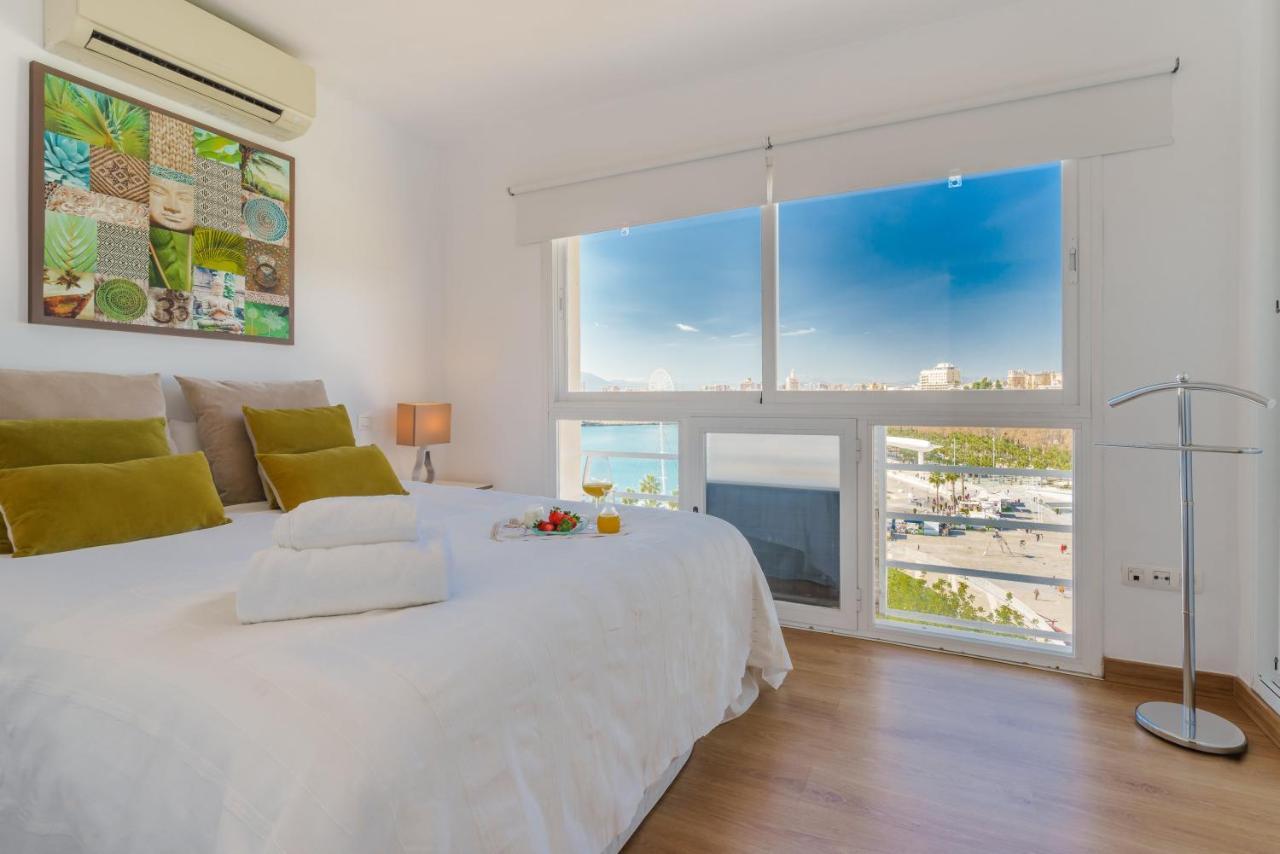 Ferienwohnung Lu&Cia Malaga Skyline Exterior foto