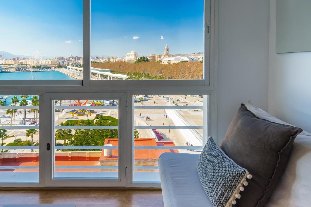 Ferienwohnung Lu&Cia Malaga Skyline Exterior foto
